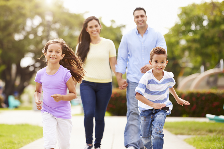 Celebrate Family Fitness Day With a Family Walk